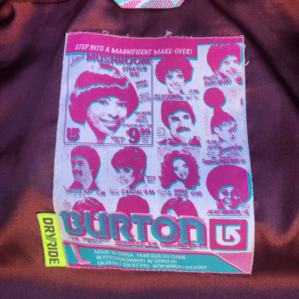 Burton Dri Ride Snowboarding Jacket - Picture 8 of 8